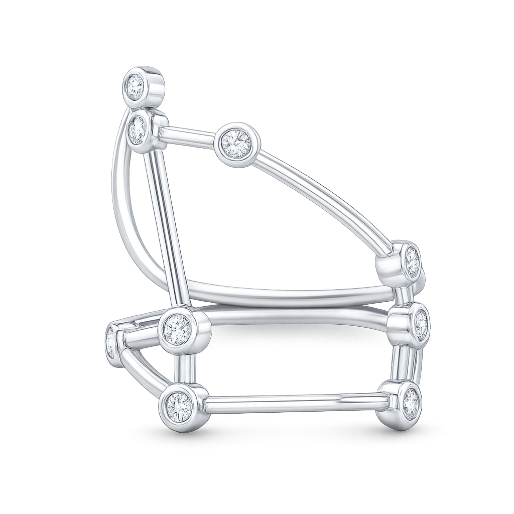 Aries Constellation Ring