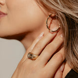 Scattered Diamond Hoops