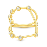 Gemini Constellation Ring
