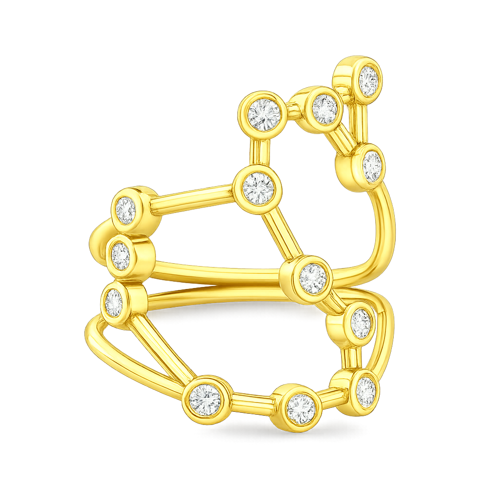 Scorpio Constellation Ring