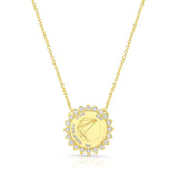Sunburst Natal Chart Necklace